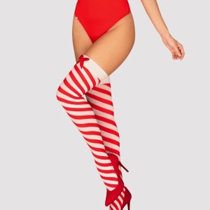 Kissmas stockings S/M | ViPstore.hu - Erotika webáruház #1 - EAN 5901688229019 | SKU OBSES01950