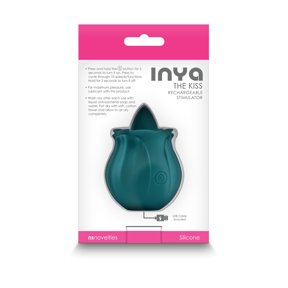 INYA - The Kiss - Dark Teal | ViPstore.hu - Erotika webáruház #4 - EAN 657447104374 | SKU NSTOYS0900