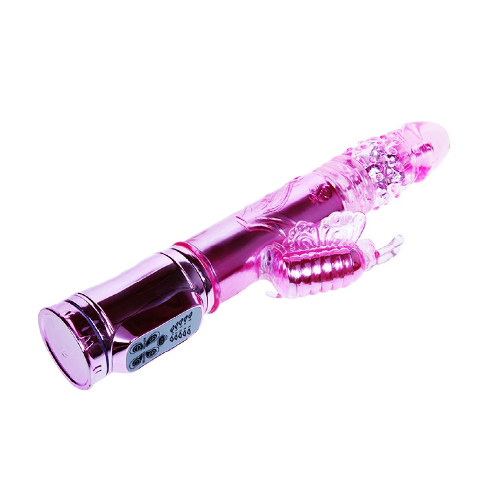 Throbbing Butterfly Vibrator Pink | ViPstore.hu - Erotika webáruház #4 - EAN 6959532312676 | SKU DEBRA01054