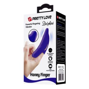 Pretty Love Delphini Honey Finger Blue | ViPstore.hu - Erotika webáruház #1 - EAN 6959532334296 | SKU DEBRA01561