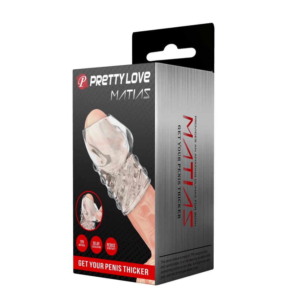 Pretty Love Penis Sleeve Matias | ViPstore.hu - Erotika webáruház #1 - EAN 6959532327663 | SKU DEBRA01557