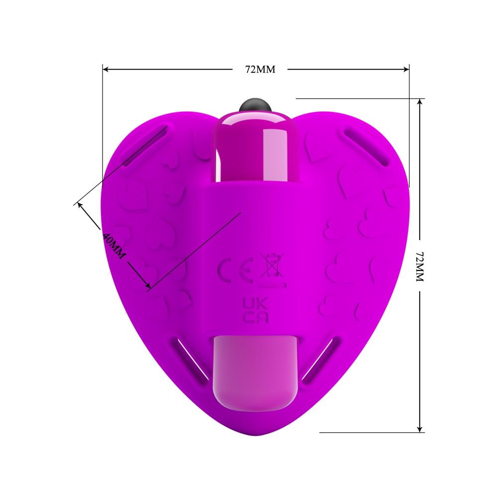 Pretty Love Heartbeat Clitoral Massager | ViPstore.hu - Erotika webáruház #8 - EAN 6959532327403 | SKU DEBRA01581