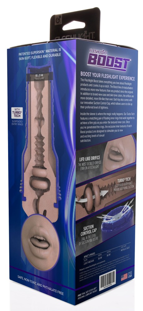 Fleshlight Boost Blow Medium Dark (RP) | ViPstore.hu - Erotika webáruház #2 - EAN 810476011383 | SKU FLESH00302