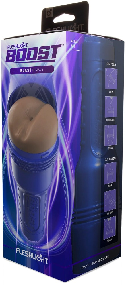 Fleshlight Boost Blast Medium Dark (RP) | ViPstore.hu - Erotika webáruház #1 - EAN 810476011369 | SKU FLESH00303