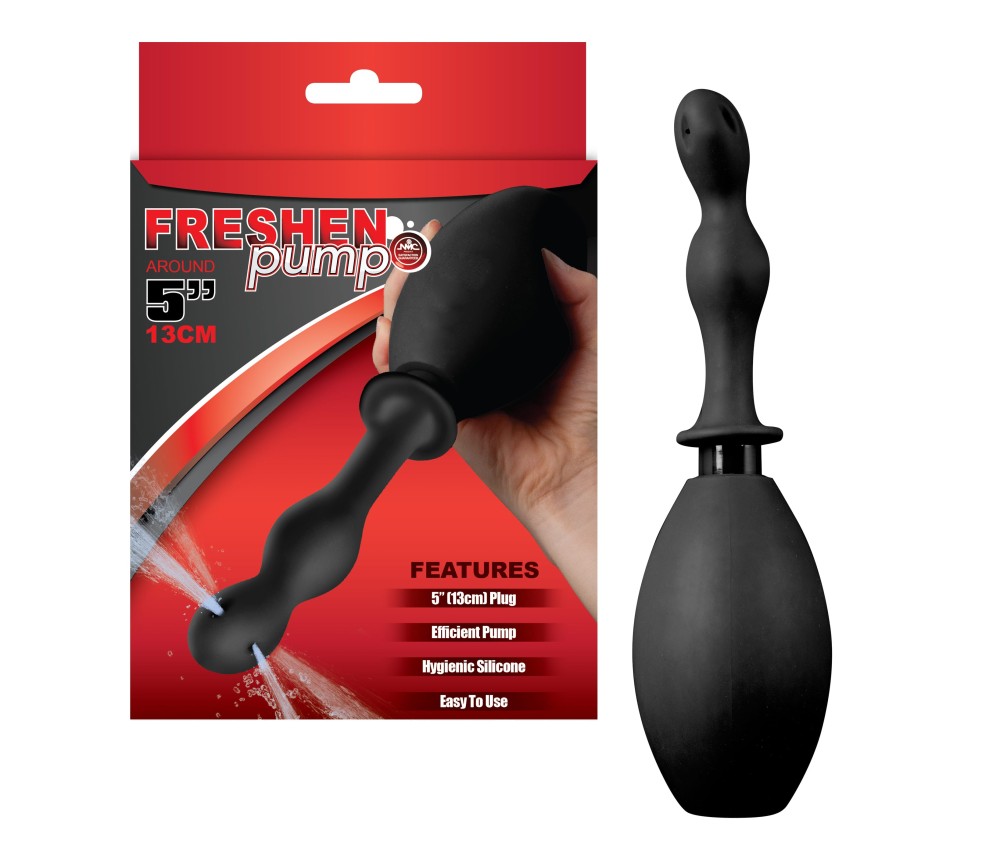 FRESHEN PUMP BLACK 5" II | ViPstore.hu - Erotika webáruház #1 - EAN 4892503162370 | SKU NMC0002316