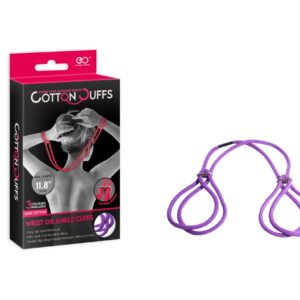 COTTON CUFFS PURPLE | ViPstore.hu - Erotika webáruház #1 - EAN 4897078631368 | SKU NMC0002290