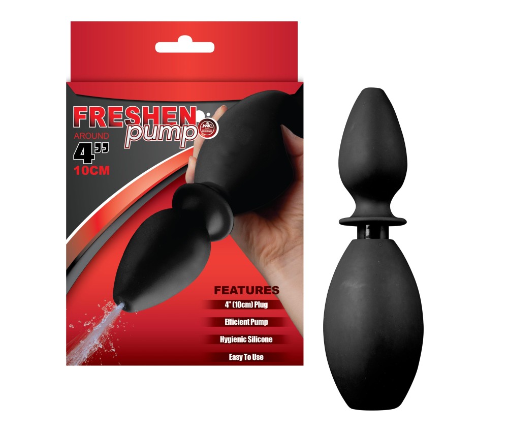 FRESHEN PUMP BLACK 4"_B15O25_4 | ViPstore.hu - Erotika webáruház #1 - EAN 4892503162332 | SKU NMC0002318