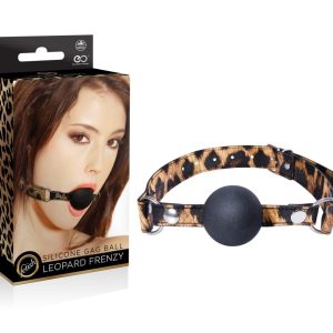LEOPARD FRENZY SILICONE GAG BALL_B0O25_4 | ViPstore.hu - Erotika webáruház #1 - EAN 4897078631016 | SKU NMC0002341