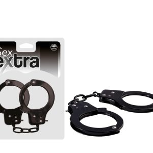 SEX EXTRA - METAL CUFFS BLACK | ViPstore.hu - Erotika webáruház #1 - EAN 4892503141719 | SKU NMC0002379