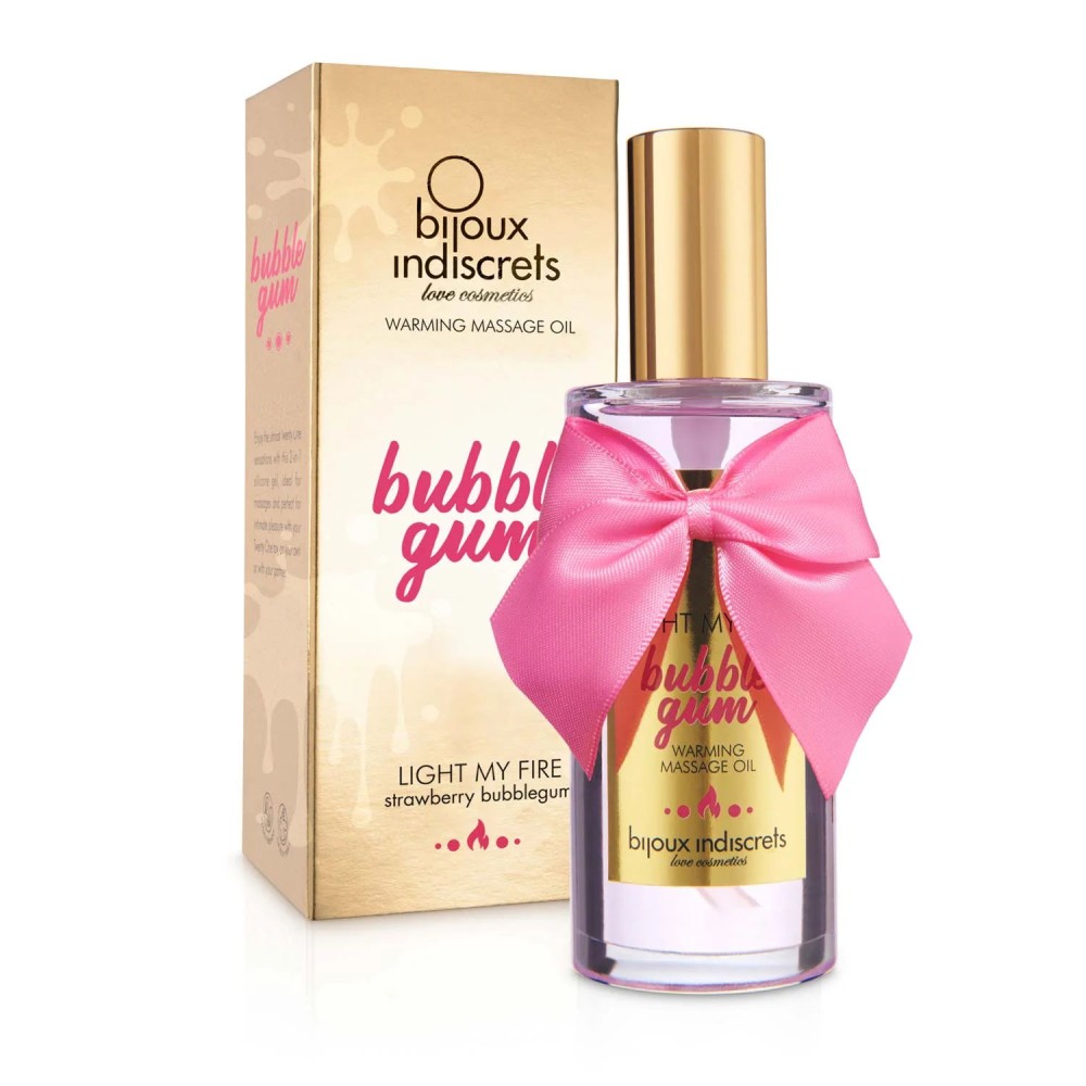 LIGHT MY FIRE - Bubblegum Warming Oil | ViPstore.hu - Erotika webáruház #1 - EAN 8436562016005 | SKU BIJOUX0218