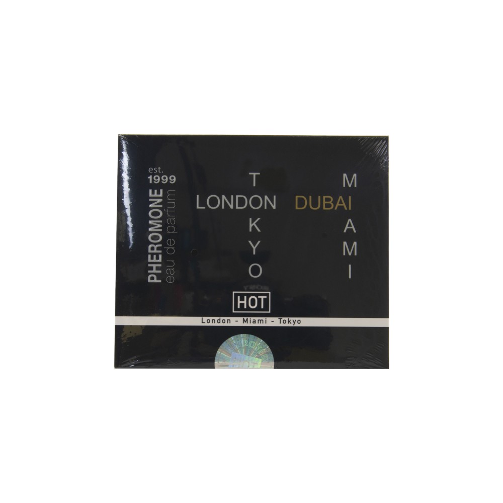 HOT Pheromone Perfume Tester-Box LMTD men - 4x5ml | ViPstore.hu - Erotika webáruház #1 - EAN 4042342007268 | SKU HOT0055401
