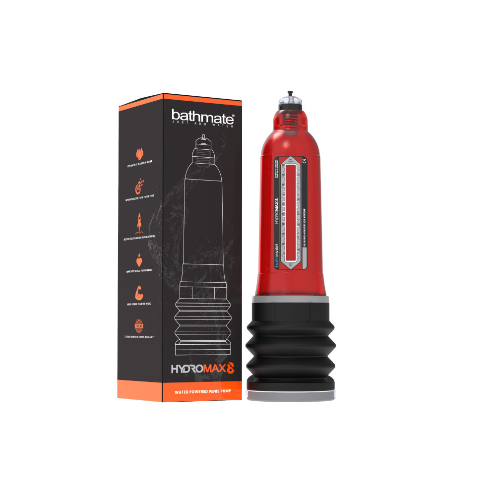 HYDROMAX8 - Red | ViPstore.hu - Erotika webáruház #2 - EAN 5060140201038 | SKU BATHMATE118