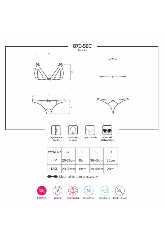 870-SEC-3 2 pcs set L/XL | ViPstore.hu - Erotika webáruház #3 - EAN 5901688219843 | SKU OBSES00468