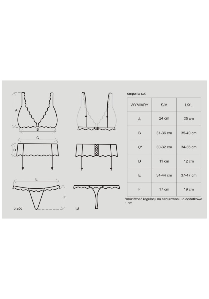 Emperita set L/XL | ViPstore.hu - Erotika webáruház #3 - EAN 5901688201367 | SKU OBSES00638