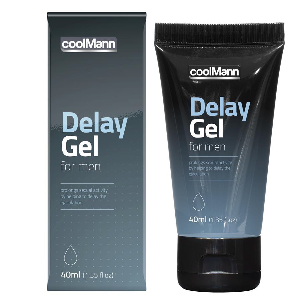 CoolMann Delay Gel (40ml) (en/de/es/fr/it/nl) | ViPstore.hu - Erotika webáruház #1 - EAN 8718546549434 | SKU COBECO0411