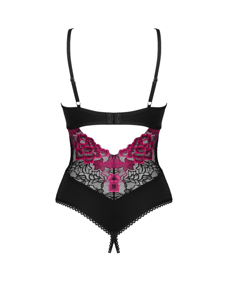 Rosenty crotchless teddy XS/S | ViPstore.hu - Erotika webáruház #8 - EAN 5901688256381 | SKU OBSES02013