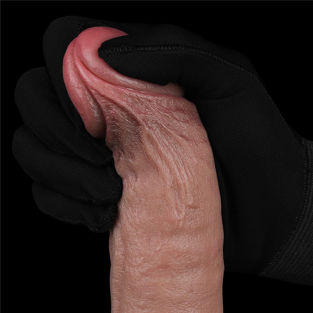 9.5" REAL SOFTEE Rechargeable Silicone Vibrating Dildo | ViPstore.hu - Erotika webáruház #3 - EAN 6942063400837 | SKU LVTOY00714