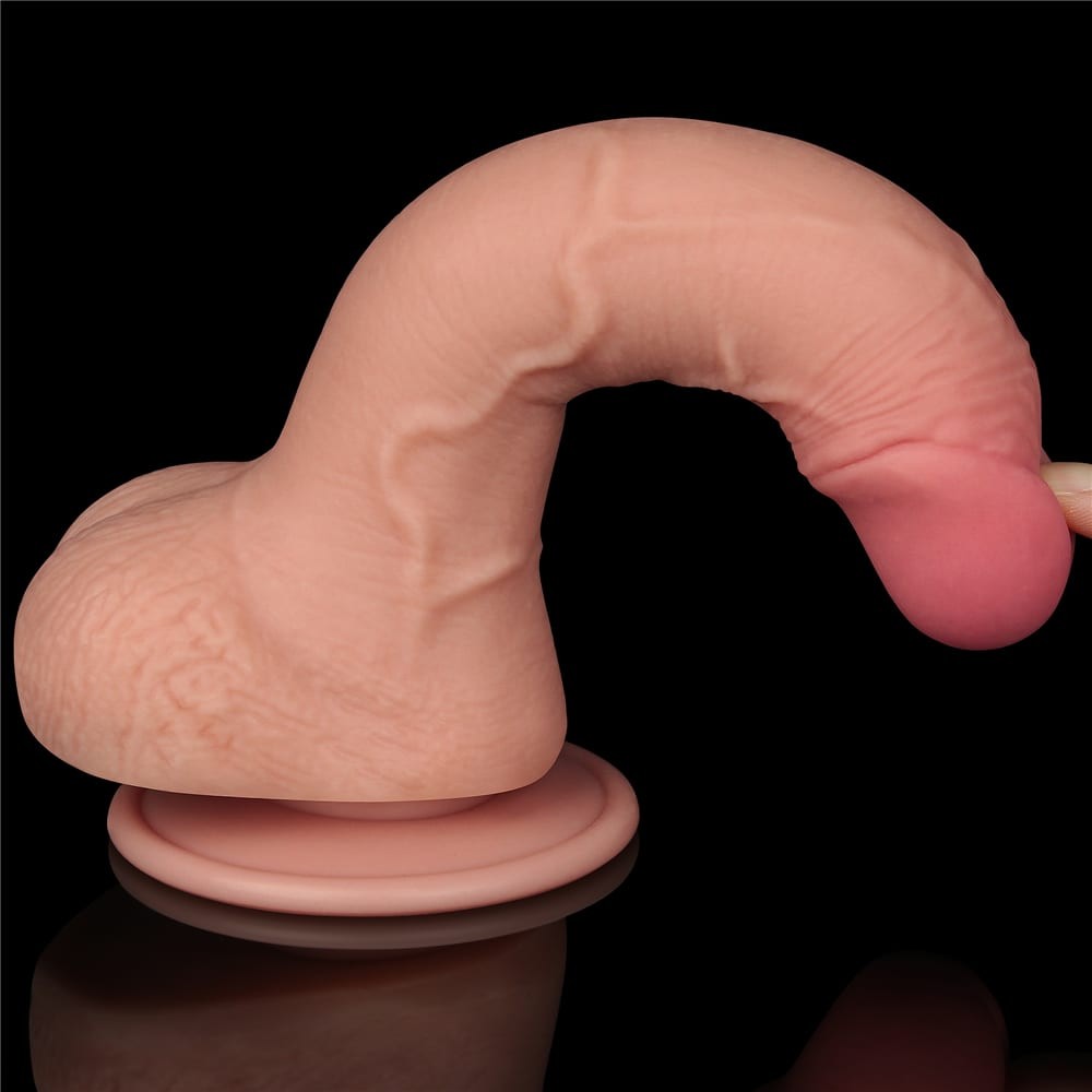 7.5'' Sliding Skin Dual Layer Dong Flesh I | ViPstore.hu - Erotika webáruház #3 - EAN 6942063400264 | SKU LVTOY00718