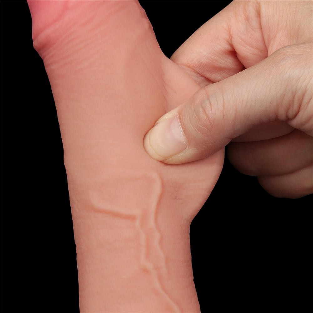 7.5'' Sliding Skin Dual Layer Dong Flesh I | ViPstore.hu - Erotika webáruház #10 - EAN 6942063400264 | SKU LVTOY00718