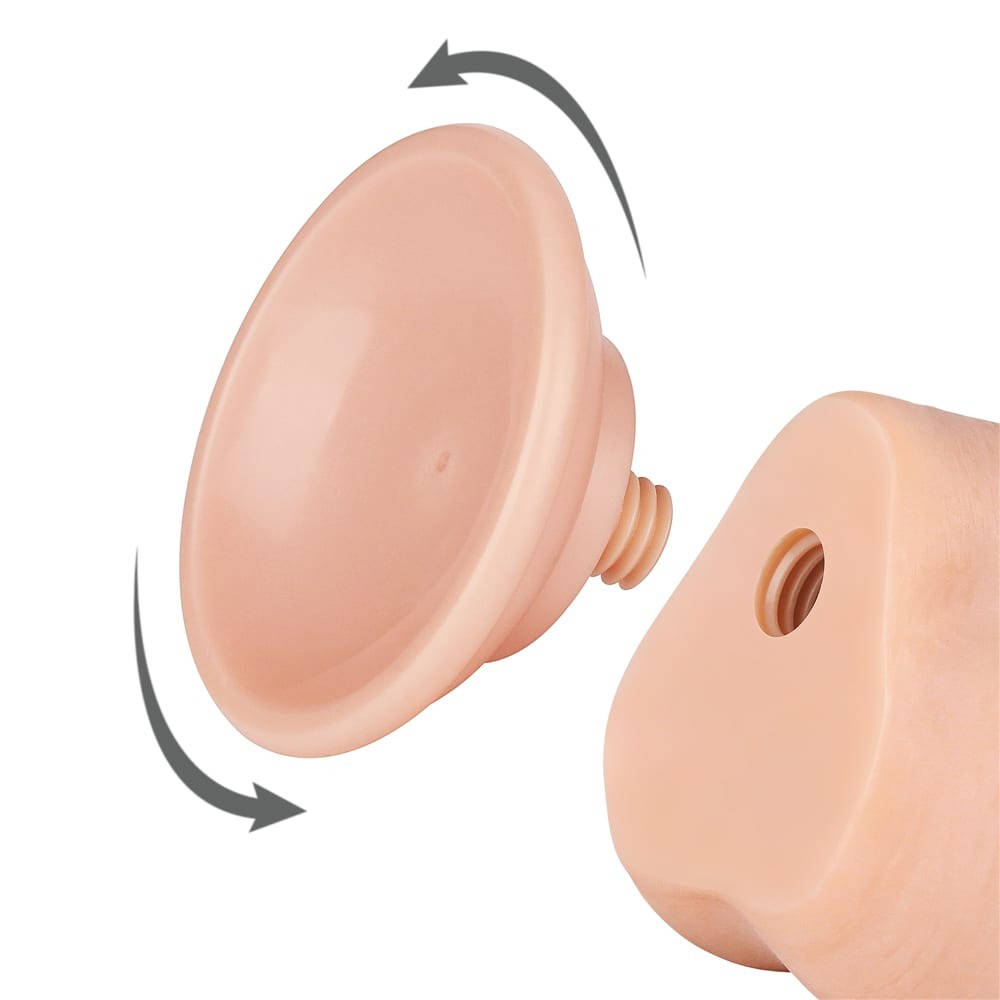 7.5'' Sliding Skin Dual Layer Dong Flesh II_B15O50_3 | ViPstore.hu - Erotika webáruház #2 - EAN 6942063400271 | SKU LVTOY00719