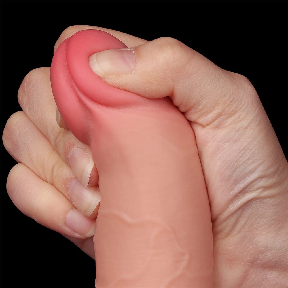 7.5'' Sliding Skin Dual Layer Dong Flesh II_B15O50_3 | ViPstore.hu - Erotika webáruház #10 - EAN 6942063400271 | SKU LVTOY00719