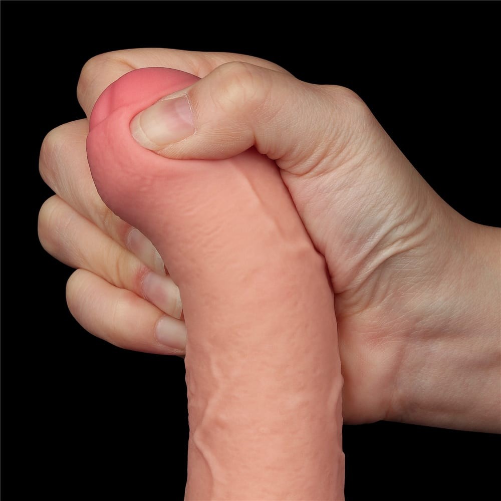 8'' Sliding Skin Dual Layer Dong Flesh I_B15O50_3 | ViPstore.hu - Erotika webáruház #10 - EAN 6942063400295 | SKU LVTOY00721