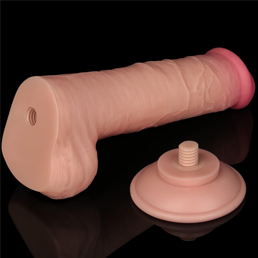 8'' Sliding Skin Dual Layer Dong Flesh III_B15O50_3 | ViPstore.hu - Erotika webáruház #2 - EAN 6942063400318 | SKU LVTOY00723