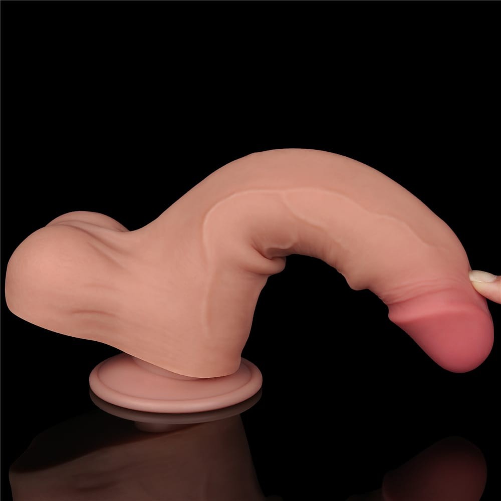 8.5'' Sliding Skin Dual Layer Dong Flesh II_B15O50_3 | ViPstore.hu - Erotika webáruház #10 - EAN 6942063400332 | SKU LVTOY00725