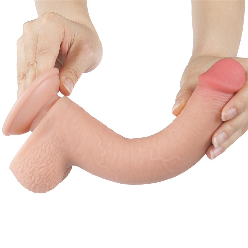 9'' Sliding Skin Dual Layer Dong Flesh_B15O50_3 | ViPstore.hu - Erotika webáruház #7 - EAN 6942063400349 | SKU LVTOY00726