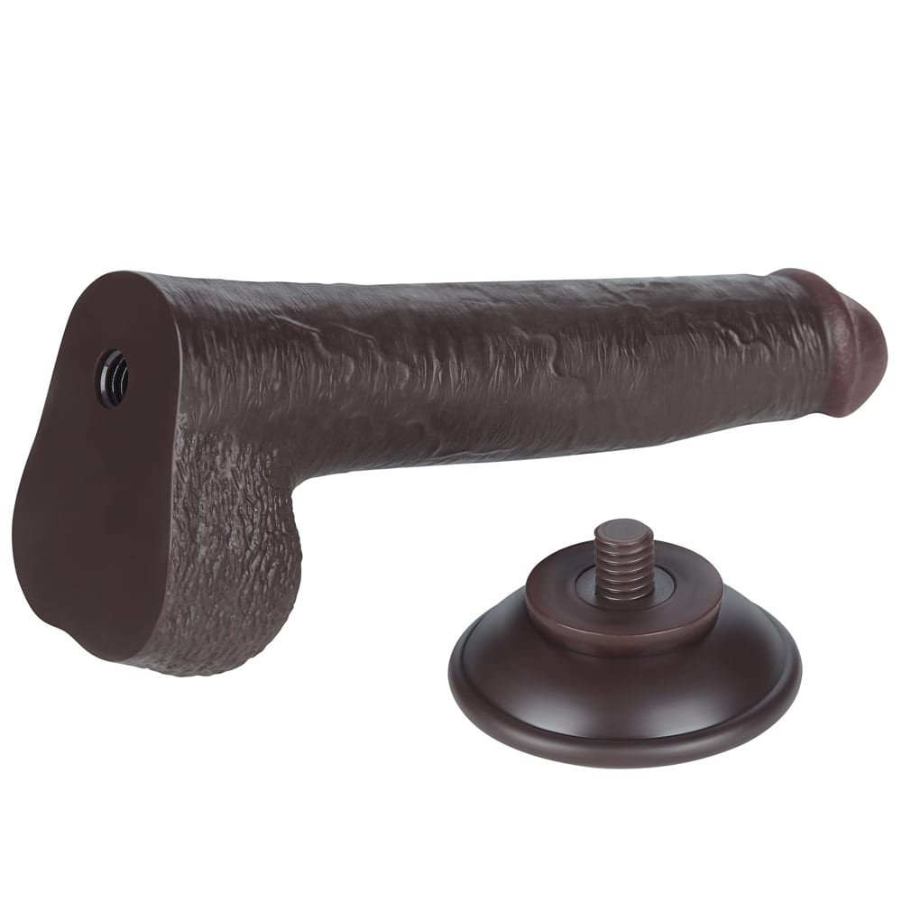 9'' Sliding Skin Dual Layer Dong Black_B15O50_3 | ViPstore.hu - Erotika webáruház #3 - EAN 6942063400561 | SKU LVTOY00748