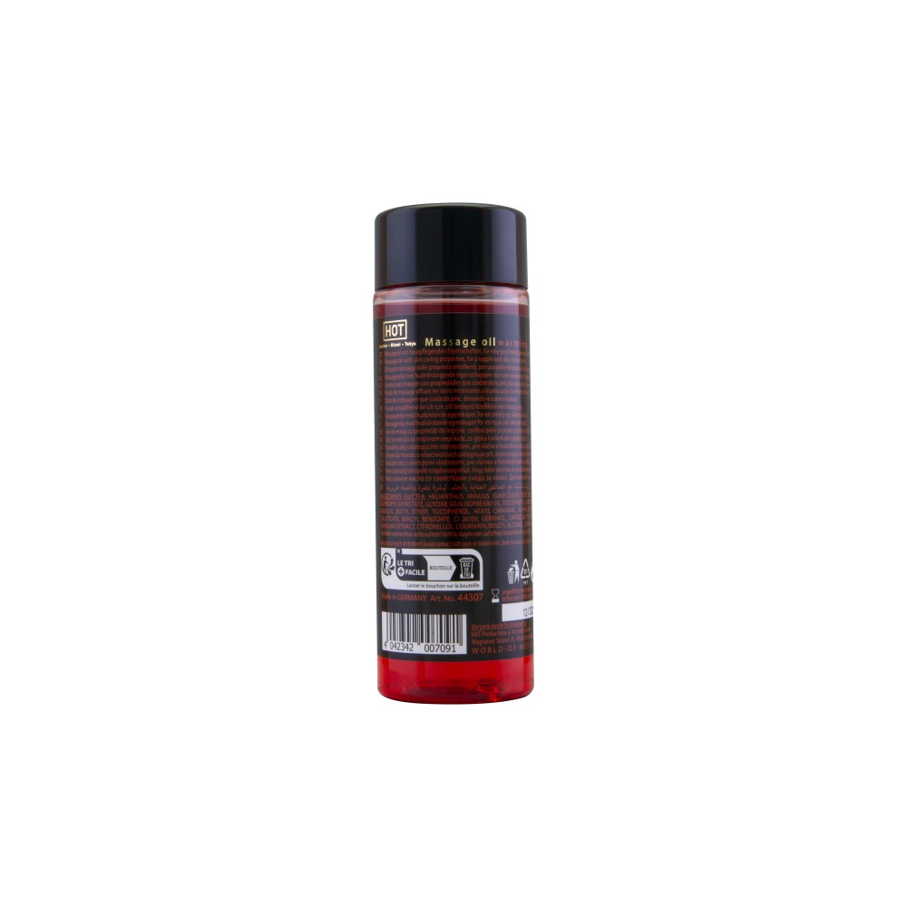 HOT Massage Oil warming 100 ml | ViPstore.hu - Erotika webáruház #2 - EAN 4042342007091 | SKU HOT0044307