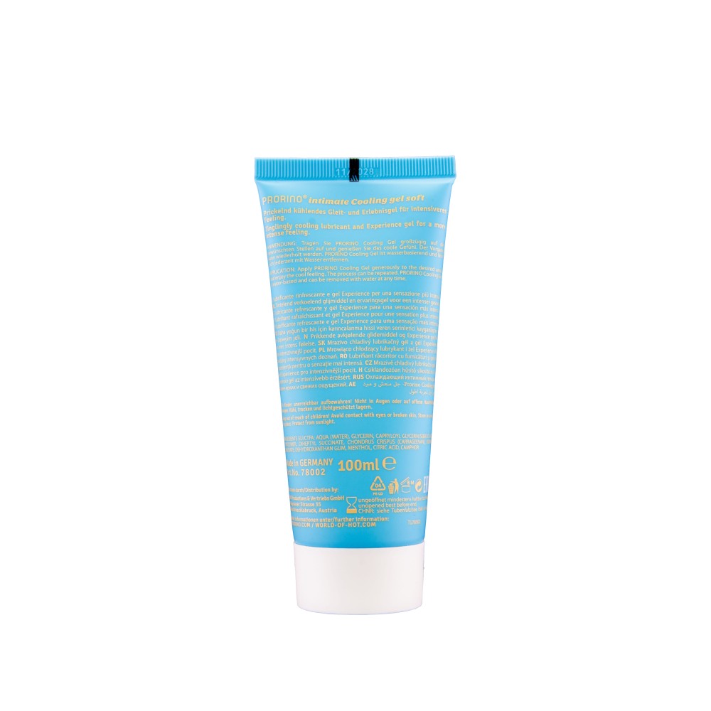 PRORINO Cooling Gel "soft" 100 ml | ViPstore.hu - Erotika webáruház #6 - EAN 4042342007282 | SKU HOT0078002