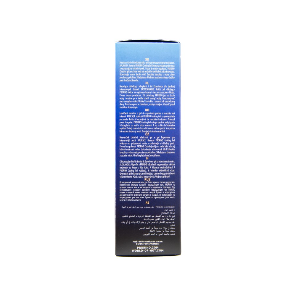 PRORINO Cooling Gel "strong" 100 ml | ViPstore.hu - Erotika webáruház #2 - EAN 4042342007299 | SKU HOT0078003