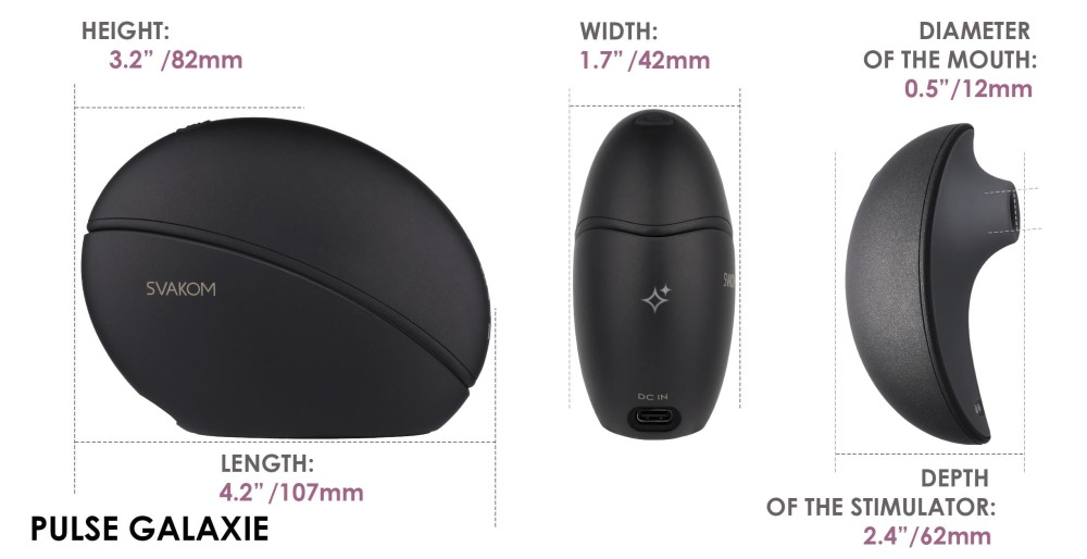 Pulse Galaxie Midnight Black | ViPstore.hu - Erotika webáruház #5 - EAN 6959633103388 | SKU SVAKOM0205