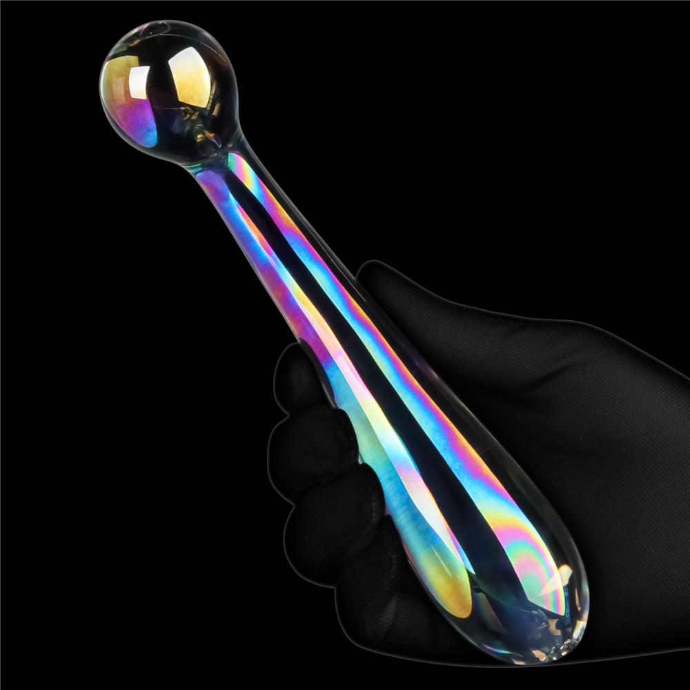 Twilight Gleam Glass Dildo- Alluring Arc | ViPstore.hu - Erotika webáruház #6 - EAN 6942063400714 | SKU LVTOY00750