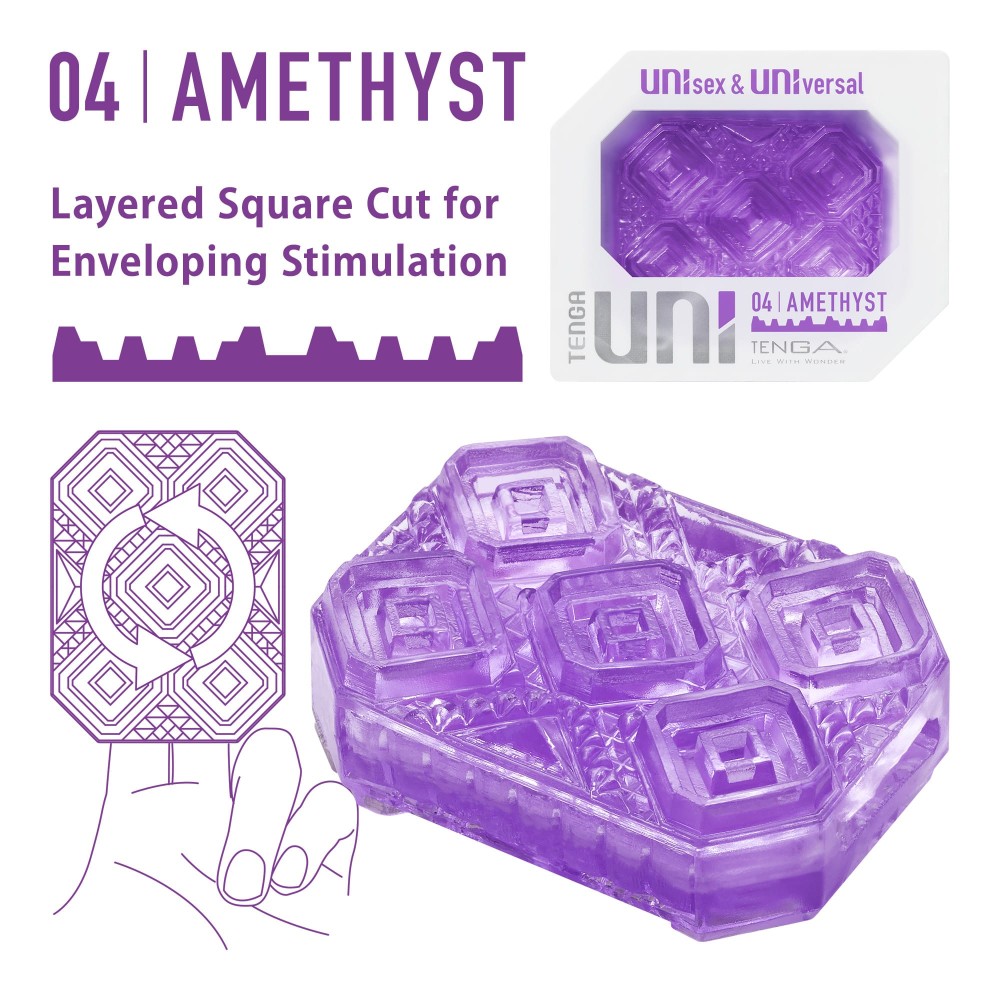 TENGA UNI AMETHYST | ViPstore.hu - Erotika webáruház #2 - EAN 4582655740969 | SKU TENGA00250