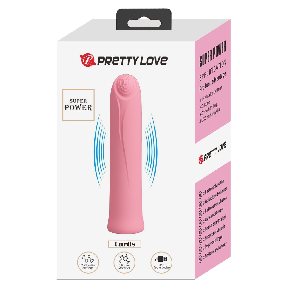 Pretty Love Curtis Pink | ViPstore.hu - Erotika webáruház #1 - EAN 6959532328233 | SKU DEBRA01606