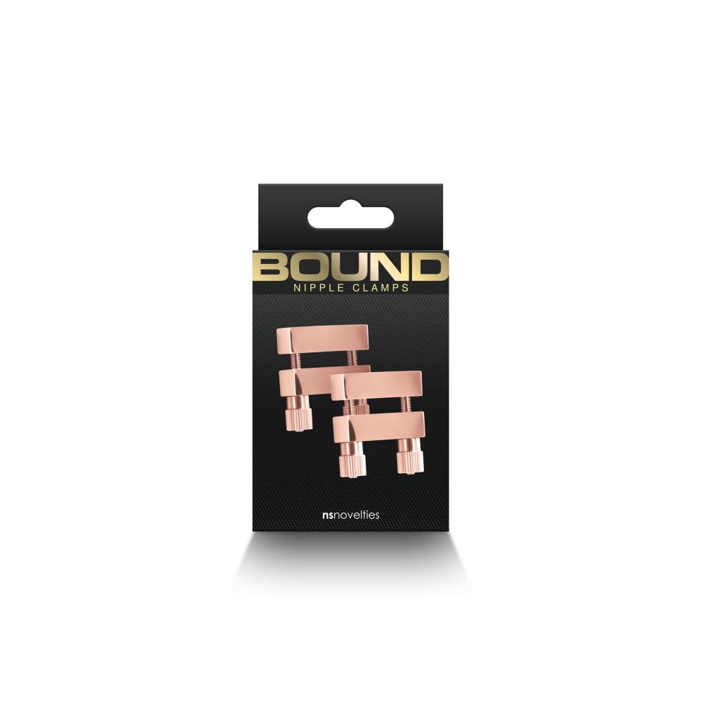 Bound - Nipple Clamps - V1 - Rose Gold | ViPstore.hu - Erotika webáruház #1 - EAN 657447107016 | SKU NSTOYS1091