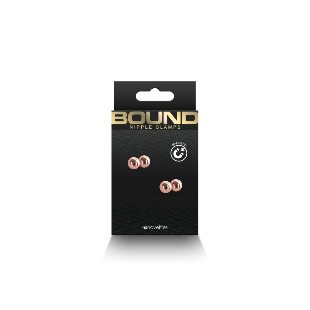 Bound - Nipple Clamps - M1 - Rose Gold | ViPstore.hu - Erotika webáruház #1 - EAN 657447107030 | SKU NSTOYS1092