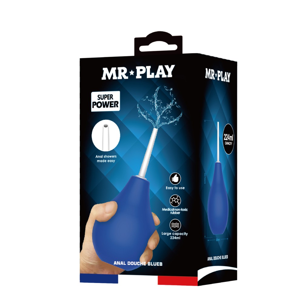 Mr. Play Anal Douche Blue | ViPstore.hu - Erotika webáruház #1 - EAN 6959532335248 | SKU DEBRA01616