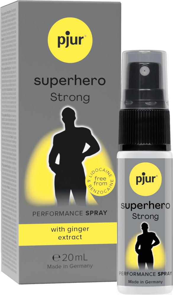 pjur Superhero Strong delay spray 20 ml | ViPstore.hu - Erotika webáruház #1 - EAN 827160113131 | SKU PJUR000150