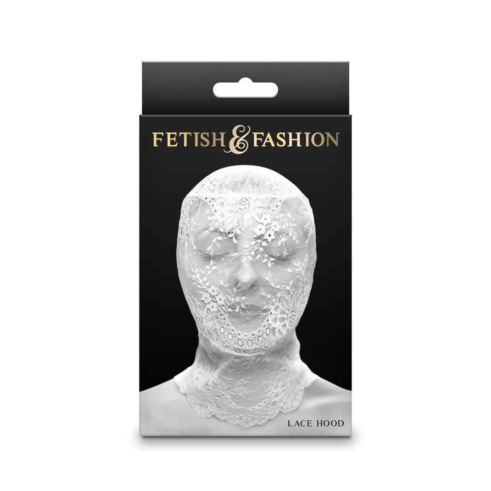 Fetish & Fashion - Lace Hood - White - Alternate Package | ViPstore.hu - Erotika webáruház #1 - EAN 657447108877 | SKU NSTOYS1140