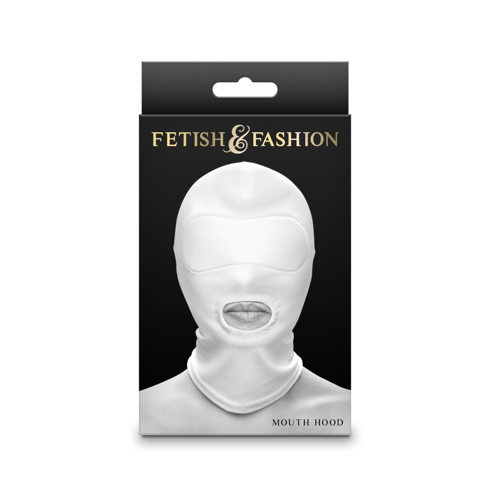 Fetish & Fashion - Mouth Hood - White - Alternate Package | ViPstore.hu - Erotika webáruház #1 - EAN 657447108914 | SKU NSTOYS1144