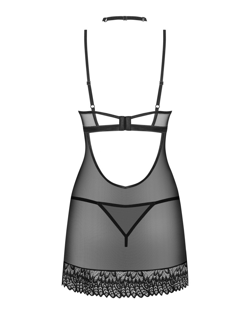 Donarella chemise & thong M/L | ViPstore.hu - Erotika webáruház #5 - EAN 5901688256886 | SKU OBSES02028