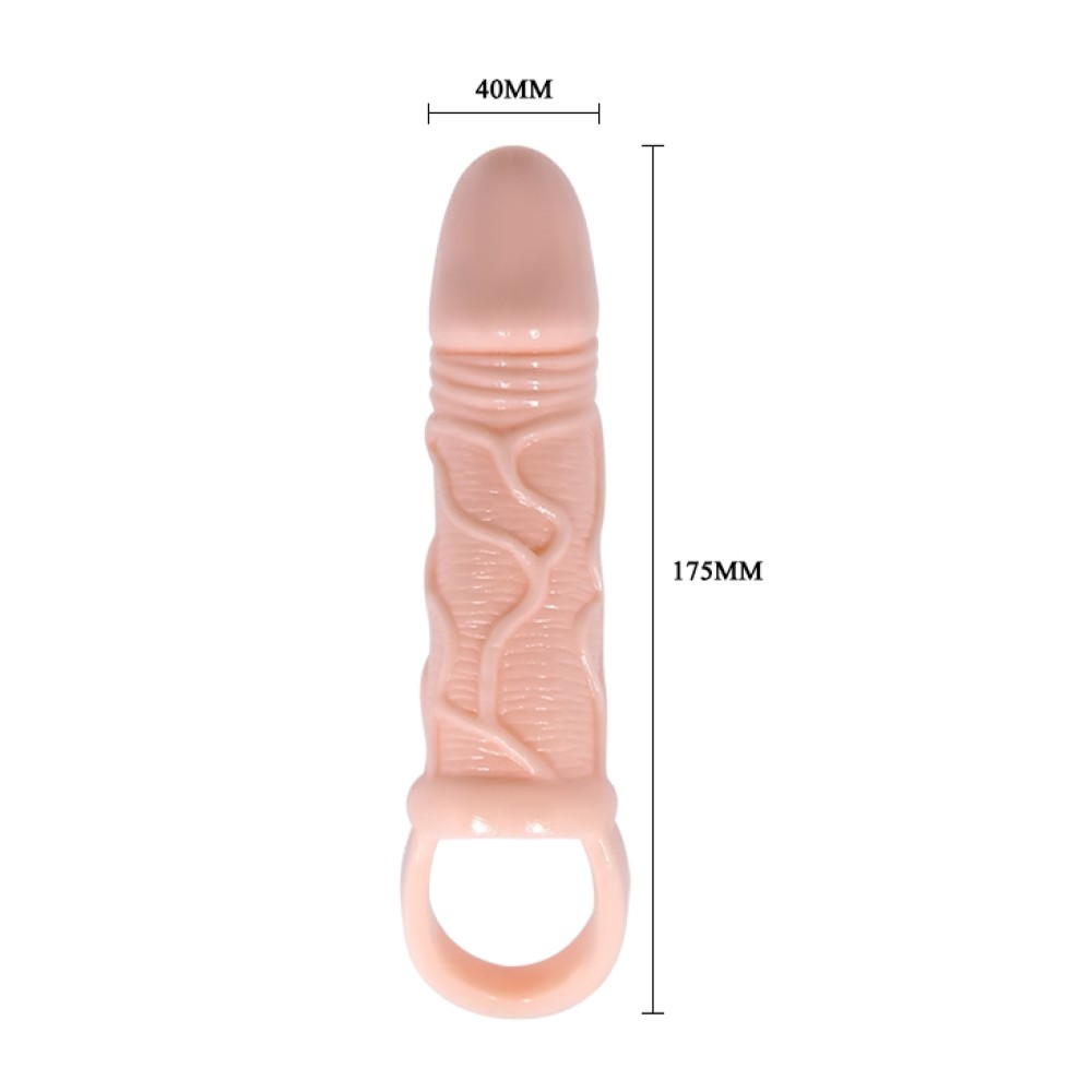 Penis Extended Sleeve Flesh | ViPstore.hu - Erotika webáruház #6 - EAN 6959532333510 | SKU DEBRA01250