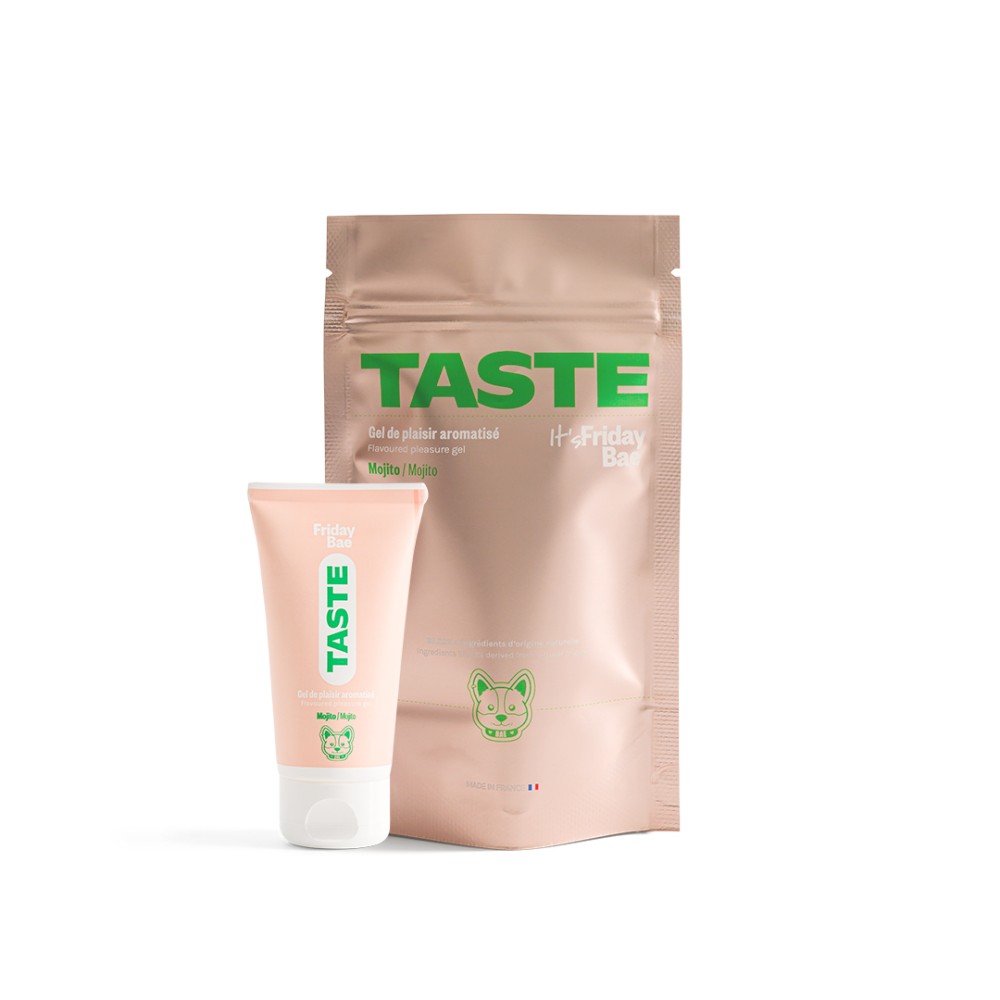 flavoured pleasure gel MOJITO - TASTE Tube 50mL | ViPstore.hu - Erotika webáruház #1 - EAN 3700444650010 | SKU YESFOR0012