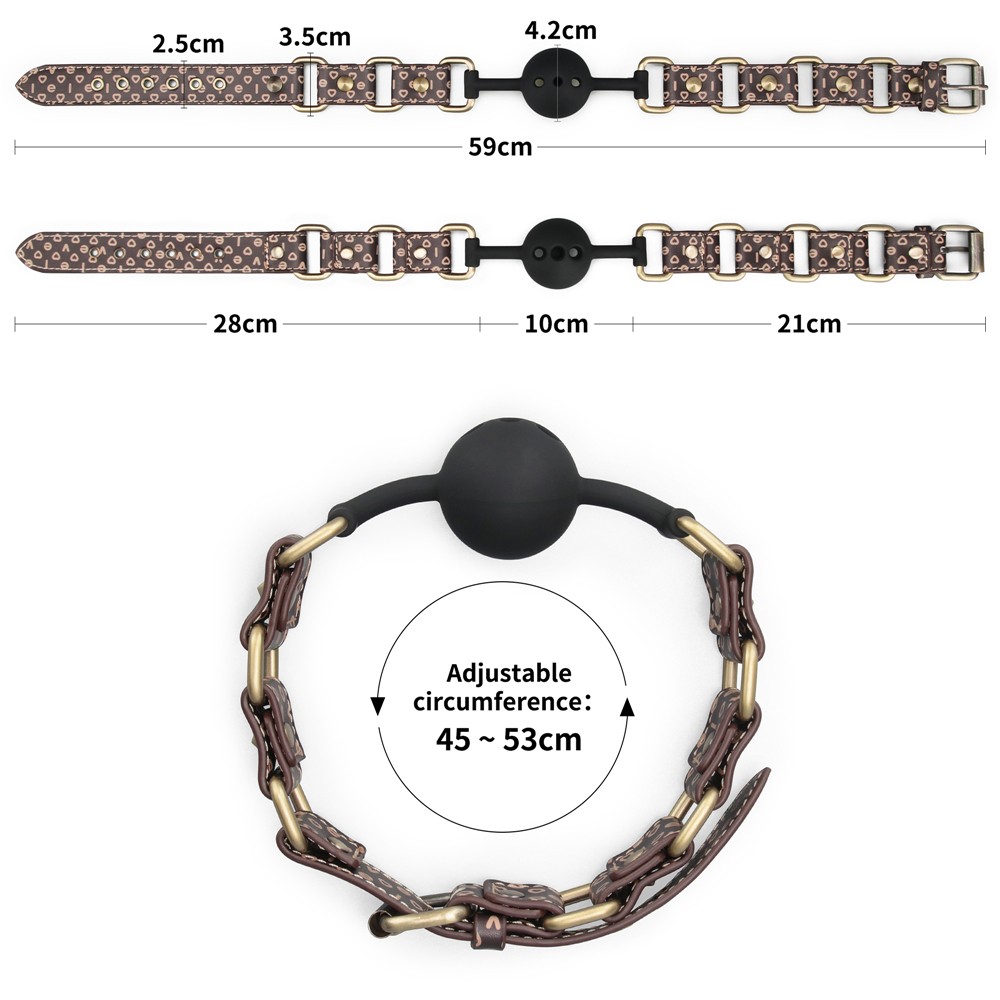 Rebellion Reign Ball Gag | ViPstore.hu - Erotika webáruház #4 - EAN 6942063401087 | SKU LVTOY00770
