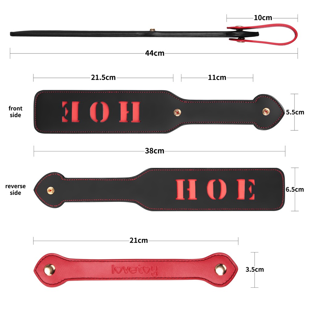 15'' Rebellion Reign Paddle "HOE" | ViPstore.hu - Erotika webáruház #6 - EAN 6942063401179 | SKU LVTOY00774