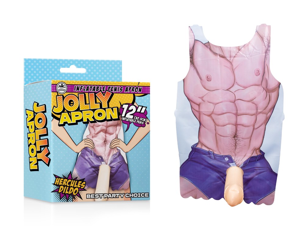 NOVELTY APRON WITH INFLATABLE PENIS | ViPstore.hu - Erotika webáruház #1 - EAN 4897078635304 | SKU NMC0002454