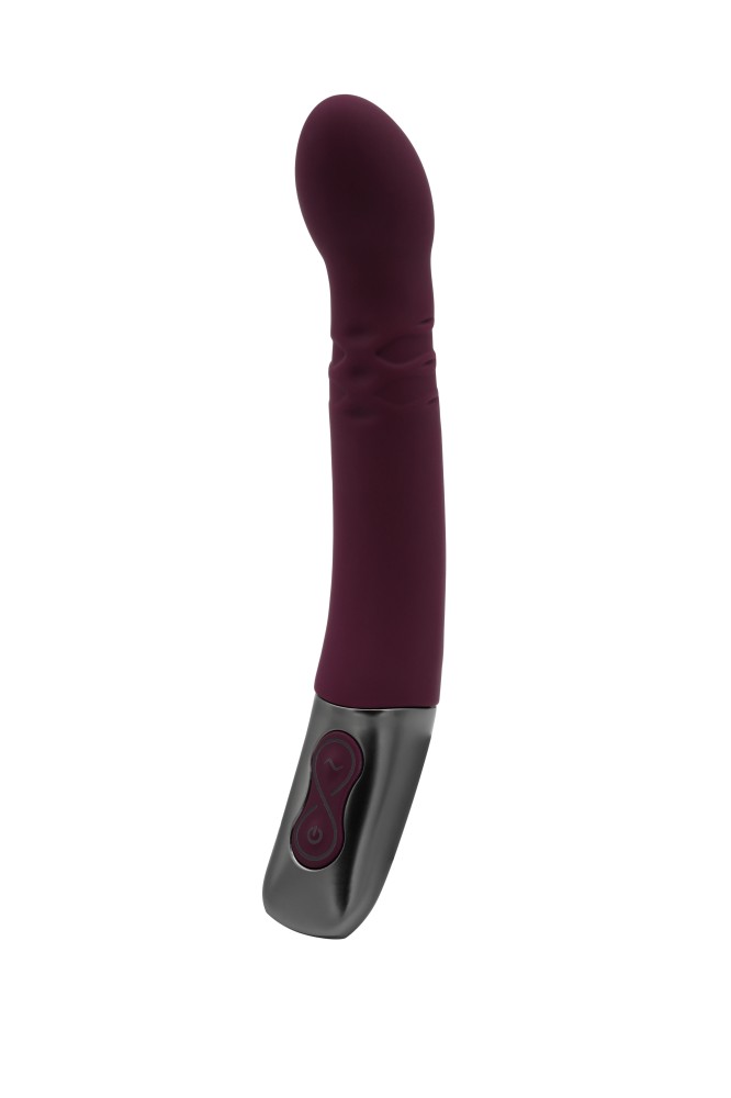 TITANZ 8" SILICONE RECHARGEABLE VIBRATOR IN RUBINE RED_B15O25_4 | ViPstore.hu - Erotika webáruház #4 - EAN 4897078635502 | SKU NMC0002474
